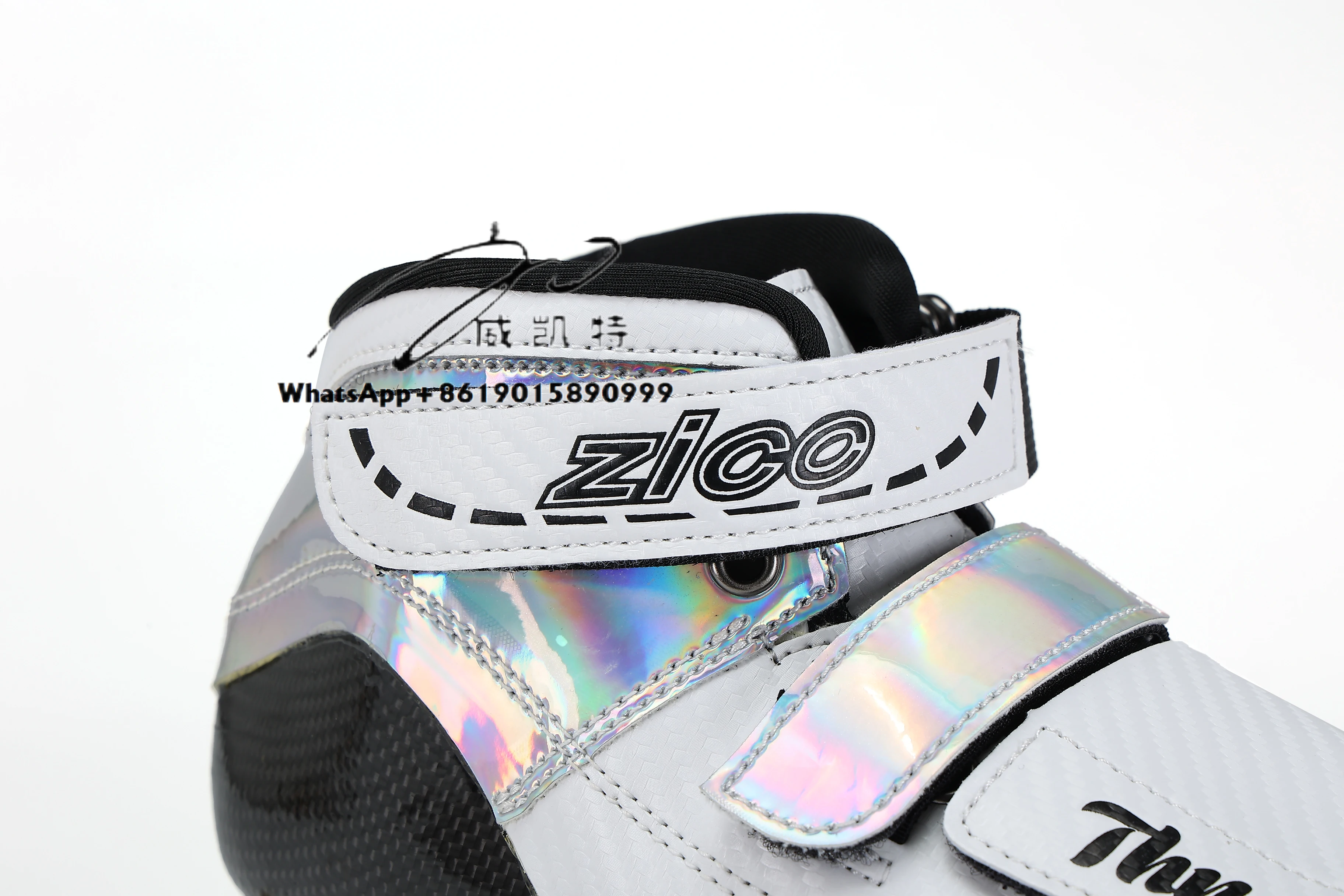 أحذية تزلج على الجليد من ألياف الكربون ذات مسار قصير من ألياف الكربون للرجال والكبار أحذية تزلج سرعة السباق