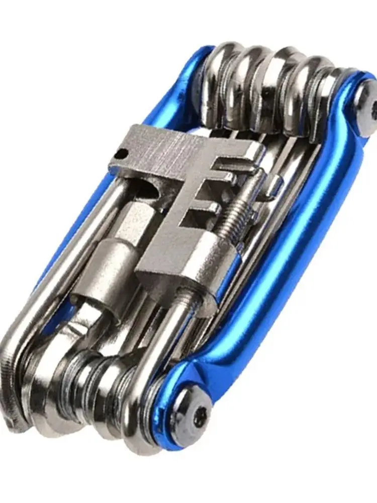 AliExpress 11-in-1 Bicycle Repair Tool Kit Multifunctional Mountain Bike Wrench Screwdriver Chain Hexagonal Wheel Spoke Bicycle Repair Kit Bicycle Tool