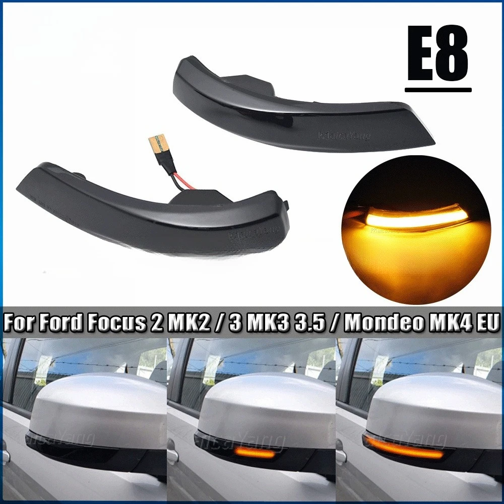 

Последовательный указатель поворота, 2 шт. для Ford Focus Mk3 и Mondeo Mk4