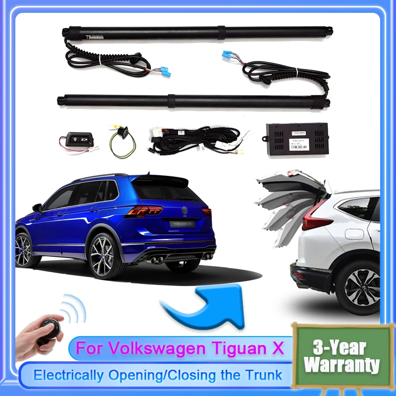 For Volkswagen Tiguan X 2020~2024 Vehicle Electric Tailgate Lift for Trunk Intelligent Opening of Tail gate Soft Close Car Door