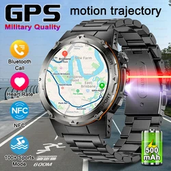 2025 New GPS Outdoor Professional Sports Smart Watch Men Women Heart Rate BT Call 3ATM Waterproof Swimming Fitness Smartwatches