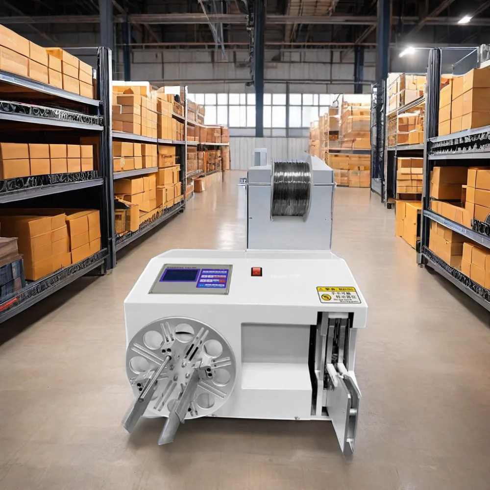 ماكينة ربط كابل لف الأسلاك الكهربائية الأوتوماتيكية