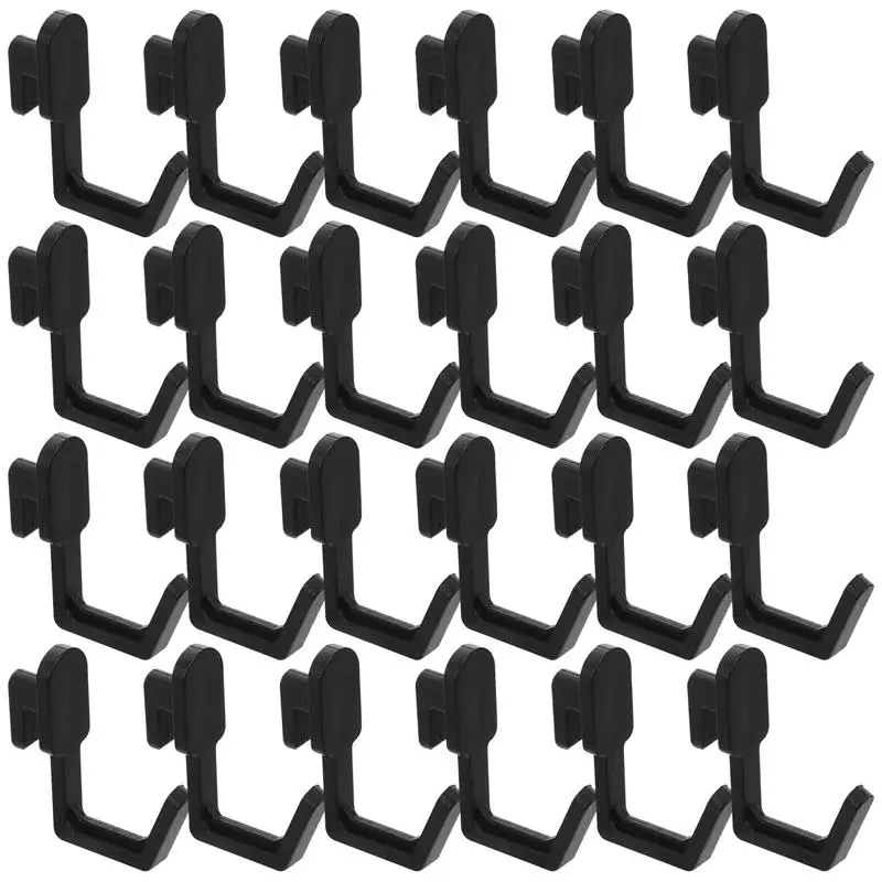 

24Pcs Peg Board Accessories Peg Board Accessories Plastic Pegboard Hooks Pegboard Hook Peg Board Tool Organizer