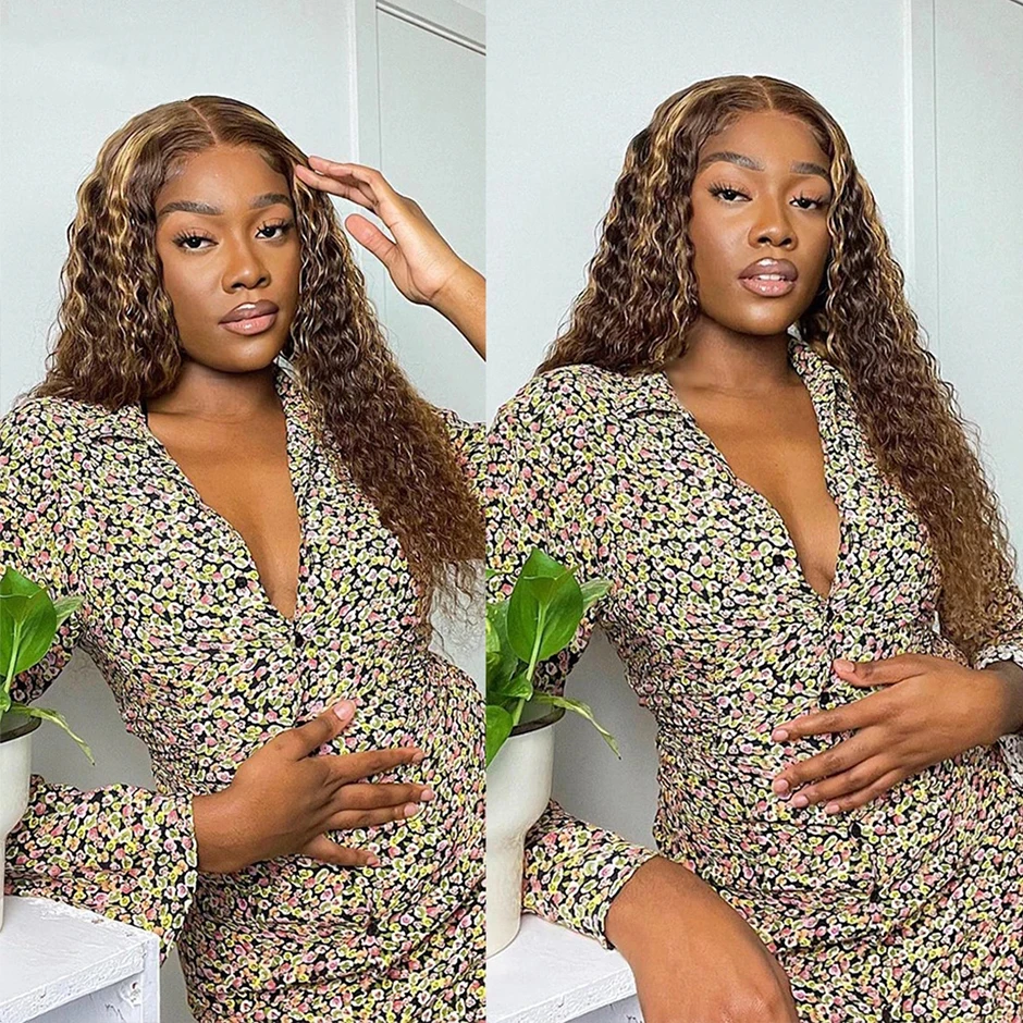 Wear Go Glueless Wig Water wave 4x4 HD Lace Closure Glueless Human Hair Wigs Ready To Wear Pre Cut Pre plucked Yawawe hair