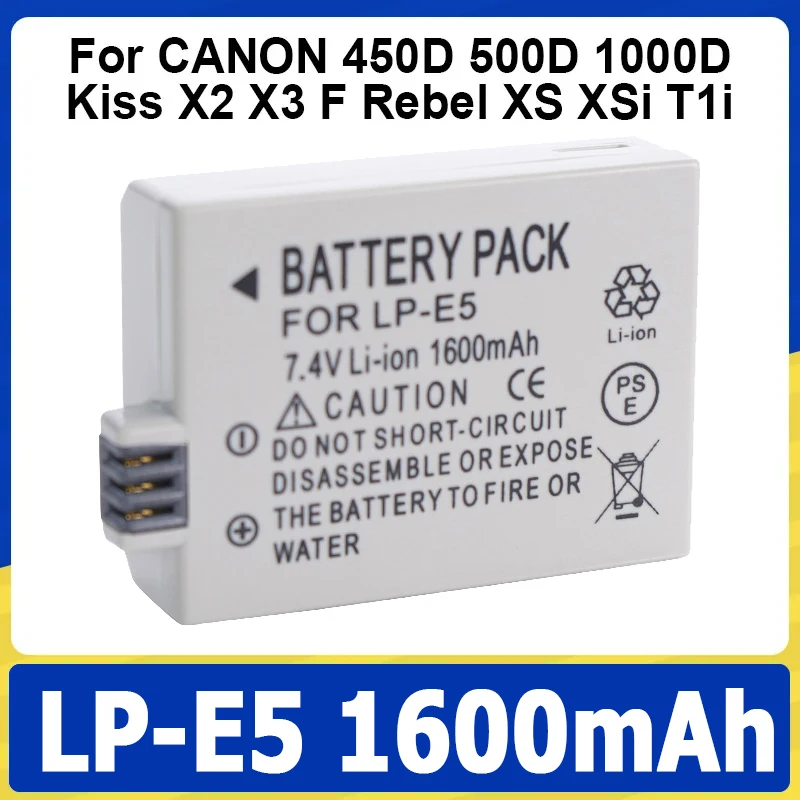 LP-E5 Battery 1600M…
