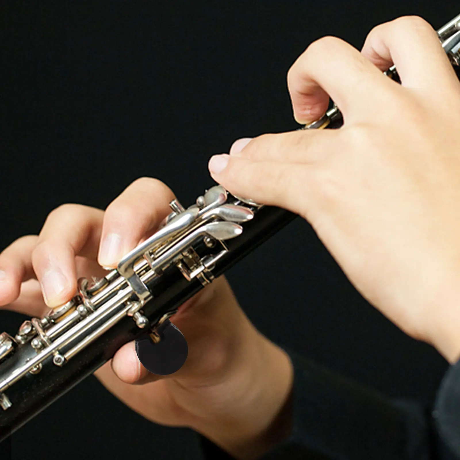 

4Pcs Clarinet Finger Rest Cushion Soft Silicone Thumb Support for Clarinet Saxophone Oboe Comfortable Playing Fatigue Relief