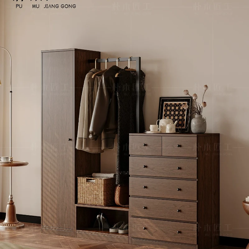 CX medieval style, bedroom locker, premium coat rack, integrated drawer cabinet