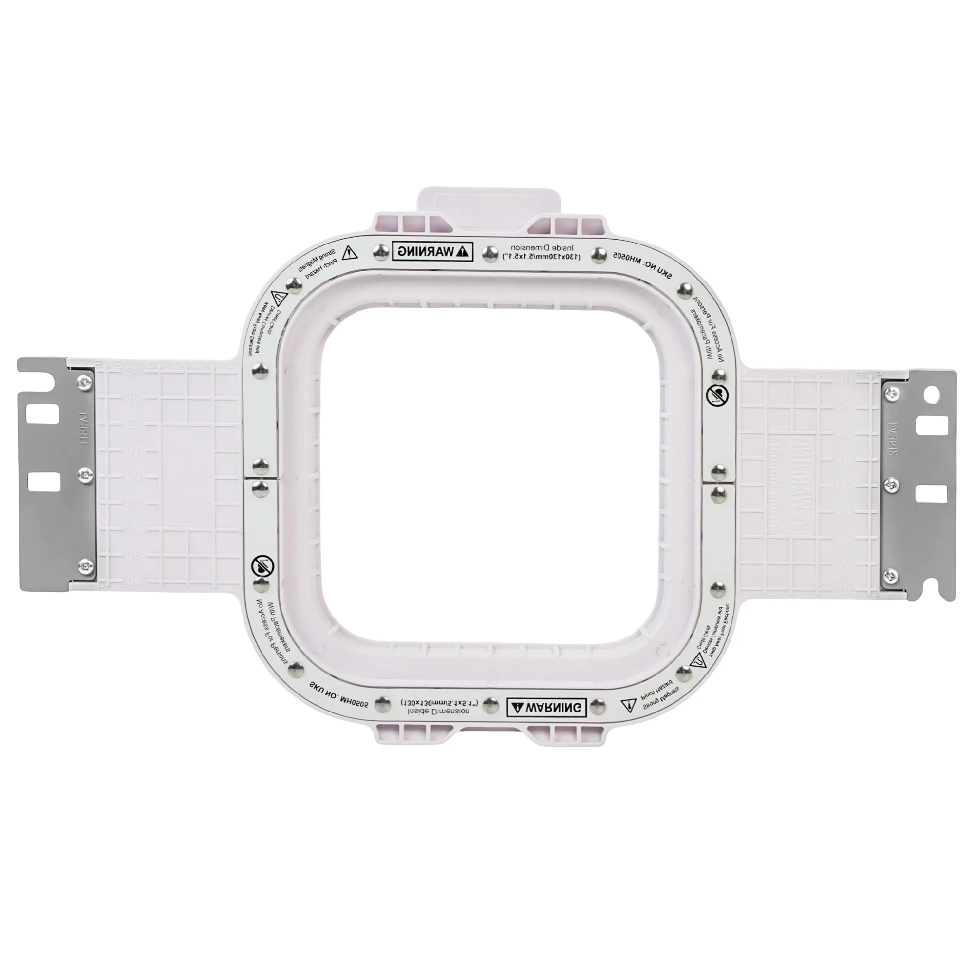 Magnahoop Magnetic Embroidery Hoop for Happy Japan Embroidery Machines Magnetic Hoop 5.1″x5.1″ | 130x130mm