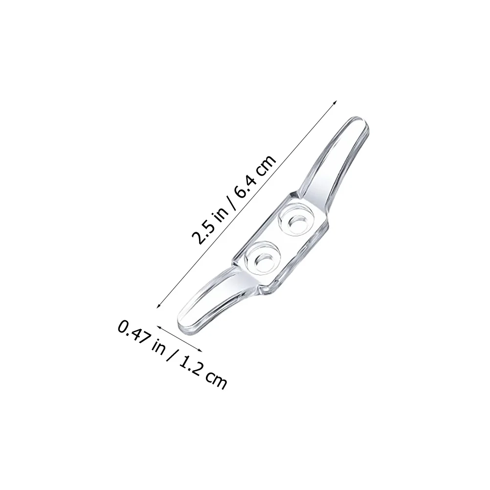 

12Pcs Roller Blinds Retainers Smooth Delicate Surface Save Time Effort Practical Home Decor Roller Curtain Hook