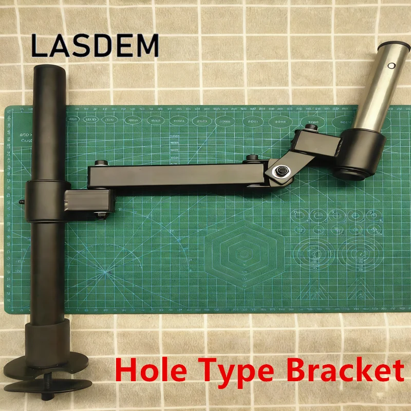 

Microscope Boom Stand Articulating Arm Adjustable Tilt Angle Horizontal Swing Holder for Soldering Phone Watch Repair