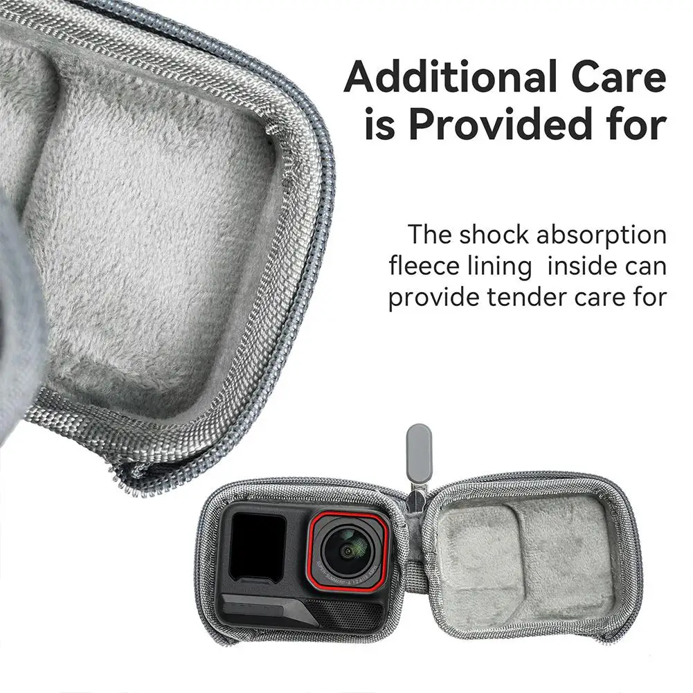 For Insta360 AcePro2/AcePro/Ace Mini Body Storage Bag Outdoor Travel Carrying Case Dust-proof Anti-scratch Protective Shell