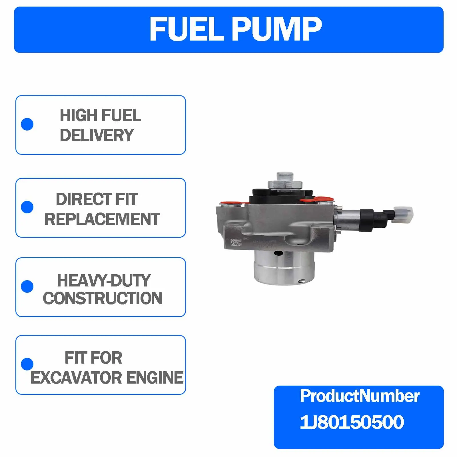 1J801-50500 1J80150500 0445020200 Fuel Injection Pump For kubota Tractor L3301DT L3301F L3301H L3302 L3302H L3560DT L3560GST