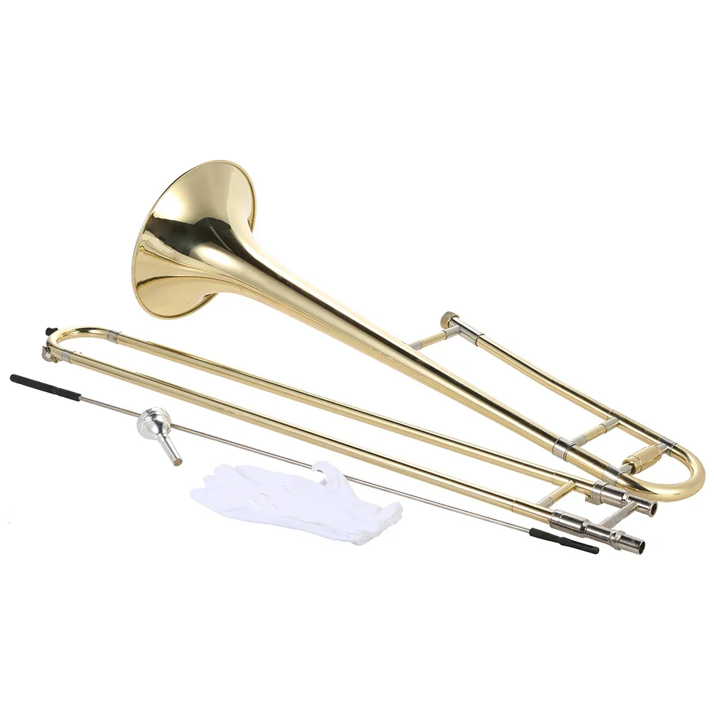 

Hooqu Alto Trombone Brass Bb Tone B Flat Wind Instrument