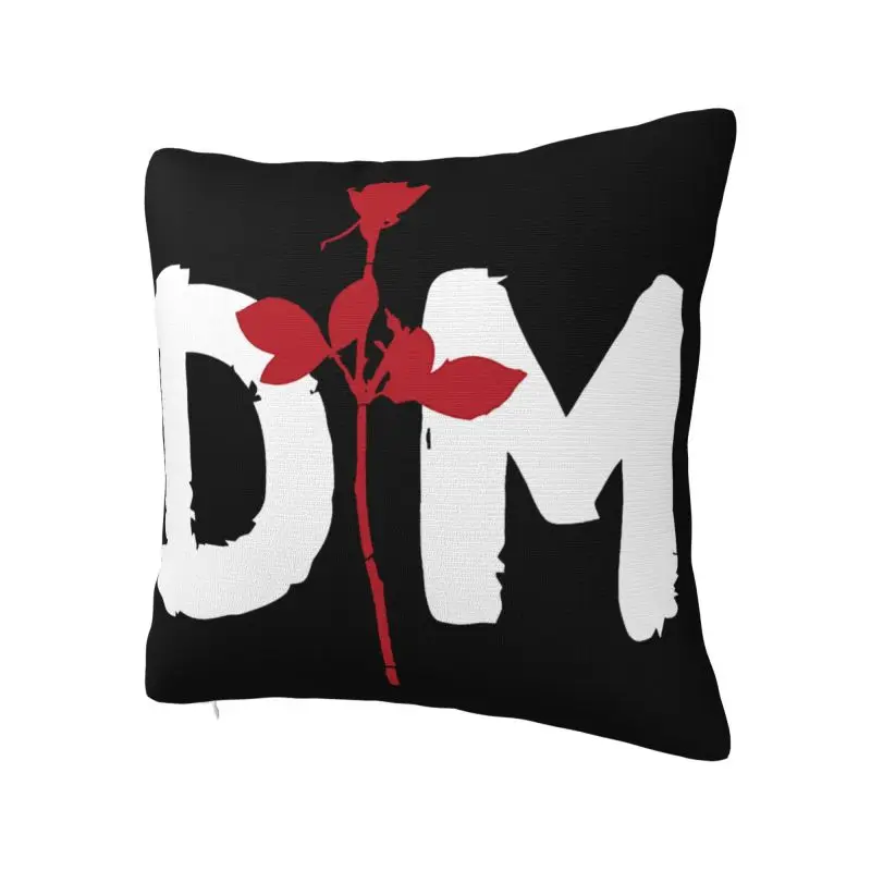 Luxury Electronic Rock Depeche Cool Mode Cushion Covers Soft Throw Pillow Case for Sofa Square Pillowcase Living Room Decoration