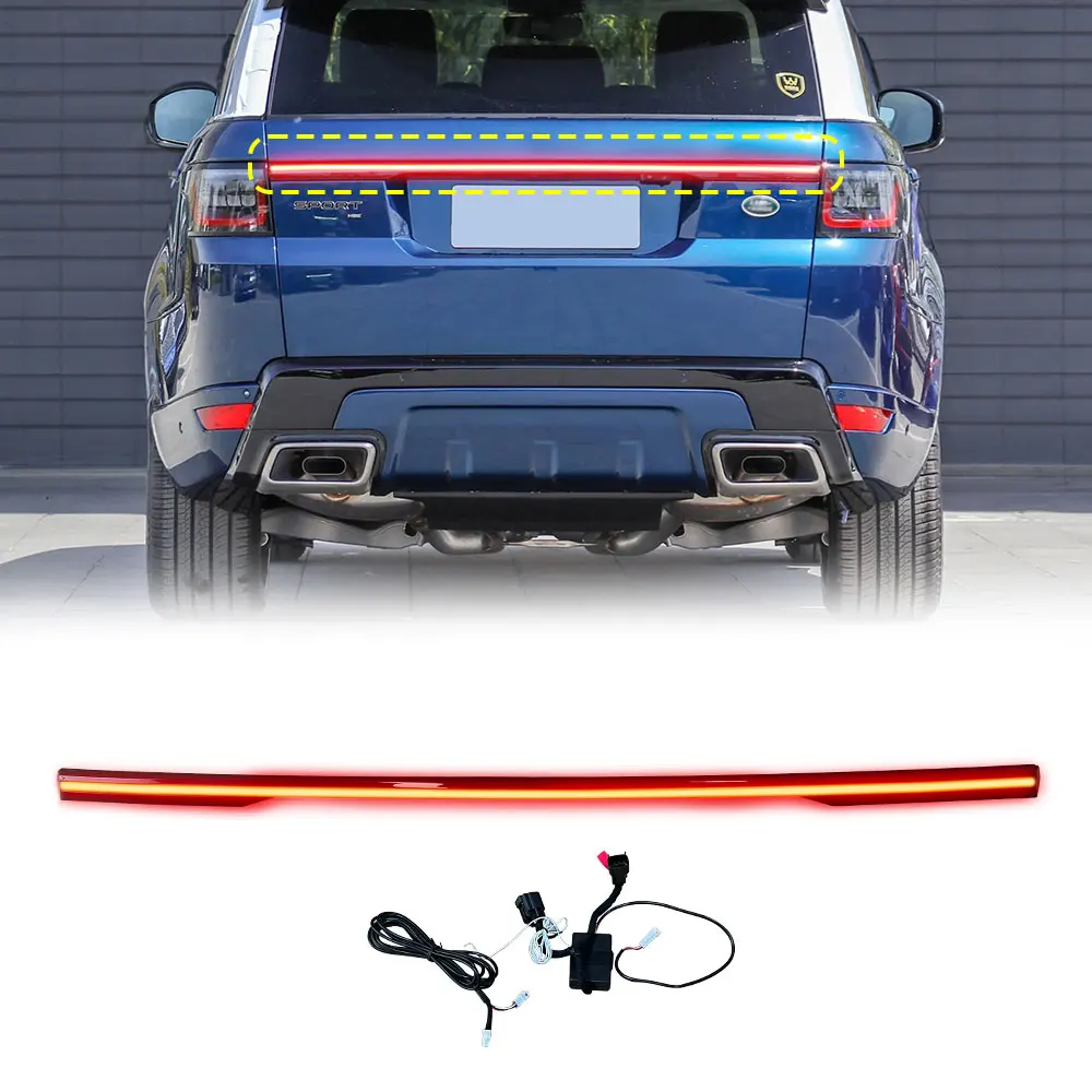 

Led through Taillight For Land Range Rover Sport 2013-2022 LED DRL Through truck tail lights rear cross lamp