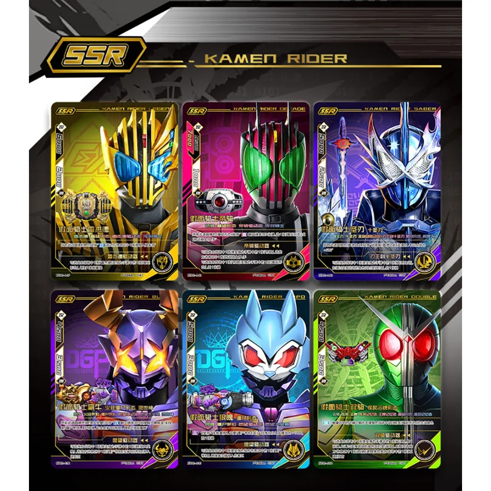 Novo kayou genuíno kamen rider coleção cartão bonito personagem lenda década cartão raro brinquedos natal engraçado presentes das crianças