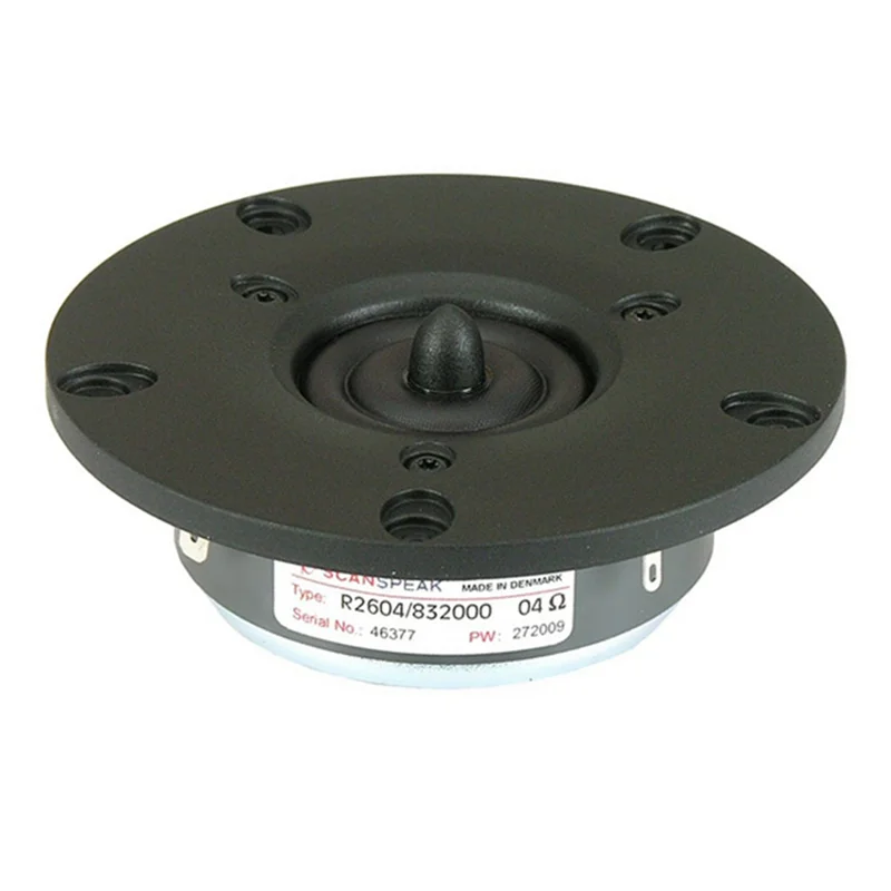 

HF-221 HiFi Speakers 1 Inch Textile Diaphragm Tweeter Unit /R2604/832000/ 4 Ohm 90dB（1PCS）