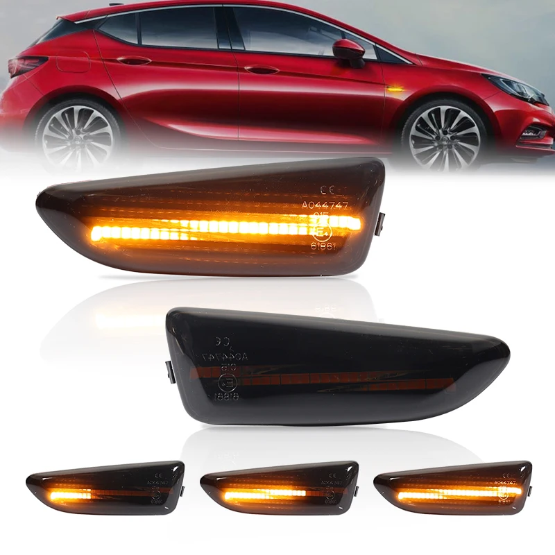 2PCS For Chevrolet Sail Covoz Volando 2015 2016 2017 2018 2019 Led Dynamic Side Marker Turn Signal Light Sequential Blinker