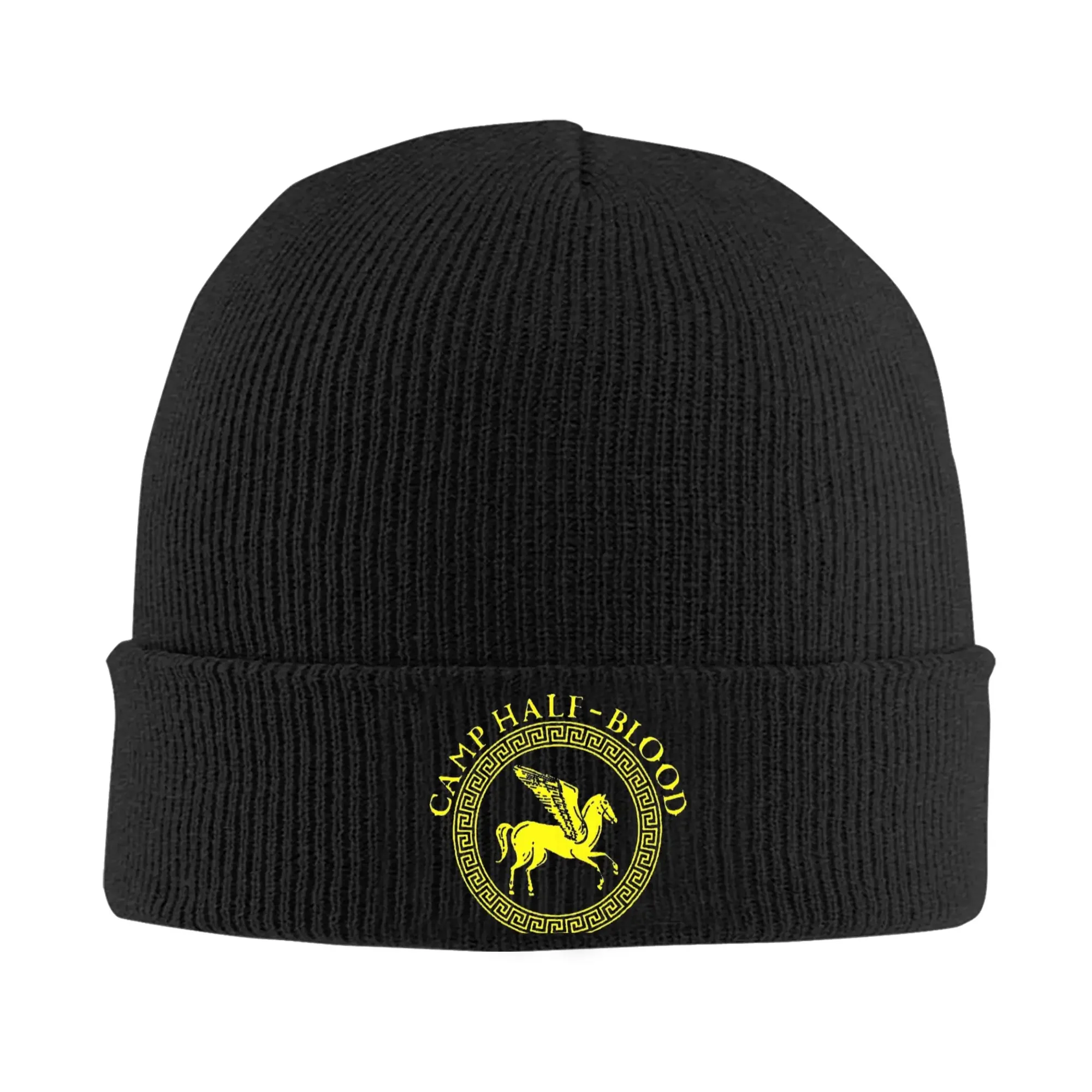 New Camp Half-Blood Percy Jackson Olympians Hats Autumn Winter Beanie Warm Caps Female Male Acrylic Knitted Caps,