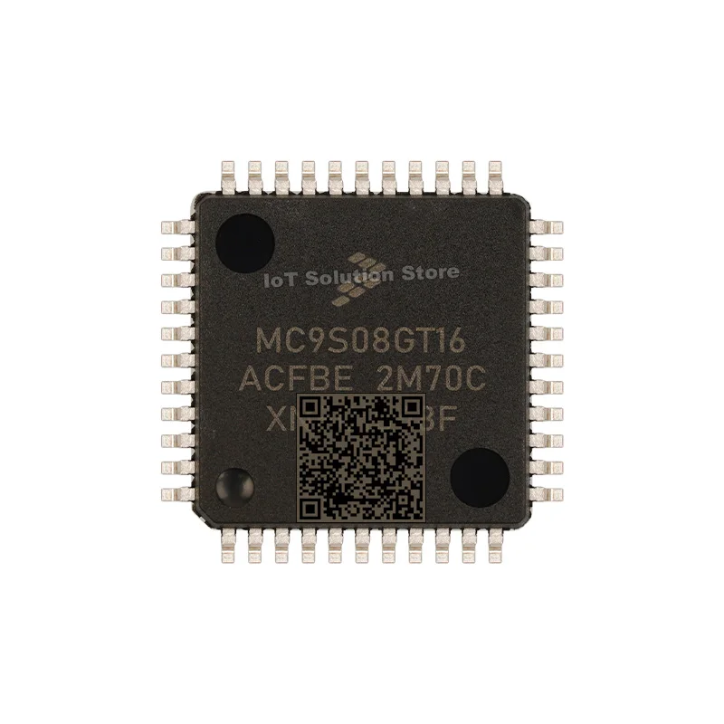 MC9S08GT16ACFBE S08GT 8-bit MCU, S08 Core, 16KB Flash, 40MHz, QFP 44