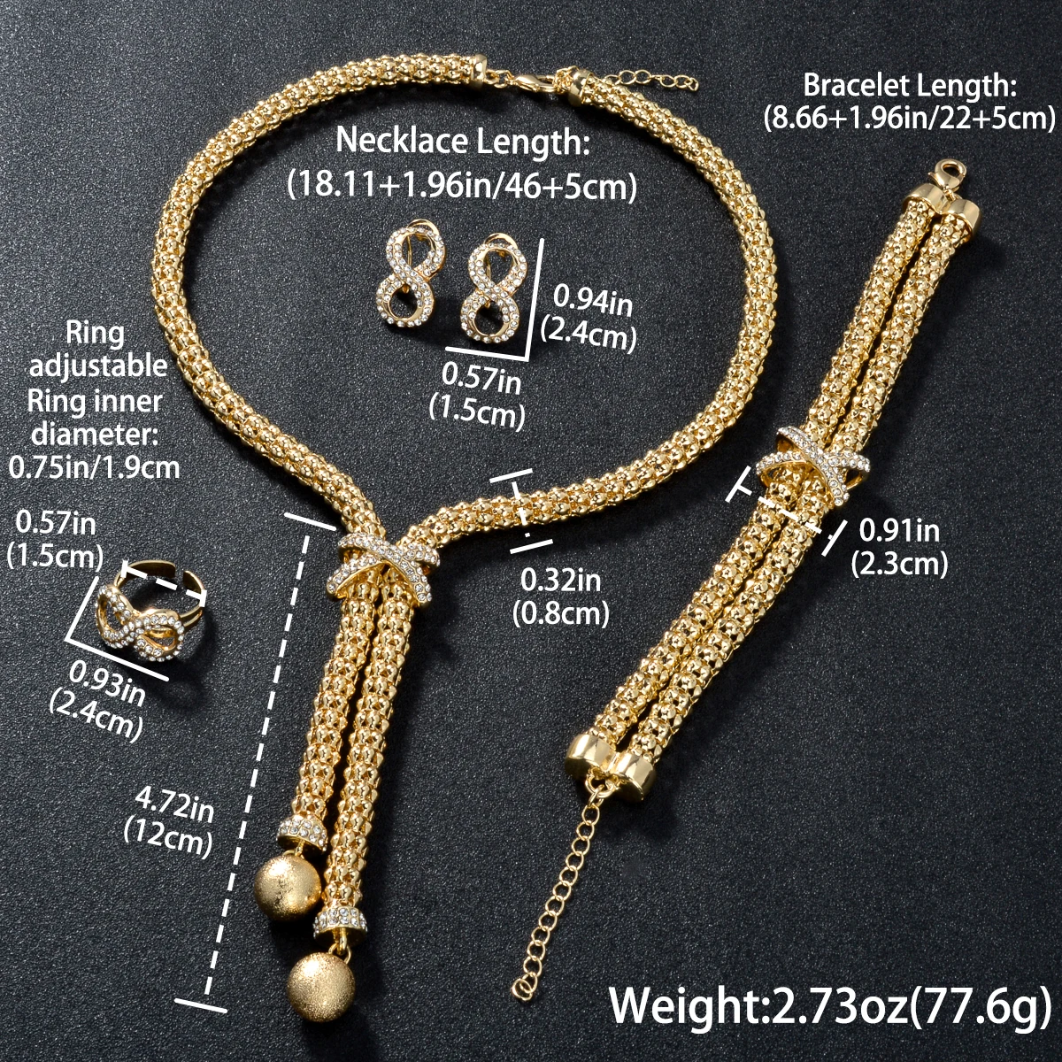 Zeadear Jewelry  Exquisite Dubai Gold Plated Fine Jewelry Set Nigerian Wedding Woman Accessories  African Beads Costume Set