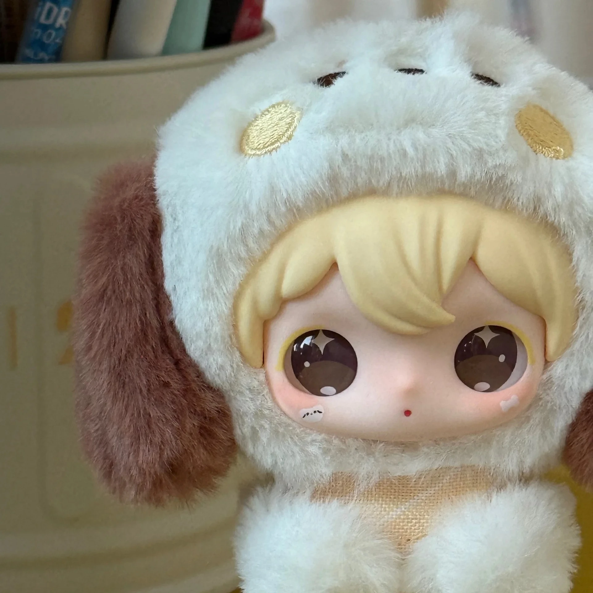 متوفر في المخزون حقيقية TXN المشارك أرنب Shyshy V2 بلدي ليتل يو سلسلة صندوق أعمى لطيف الفينيل وجه دمية العصرية على ظهره قلادة الهدايا