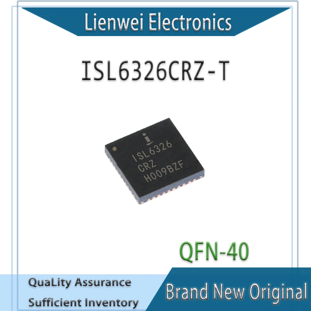 

100% New Original ISL6326CRZ ISL6326CRZ-T ISL6326 IC Chipset QFN-40