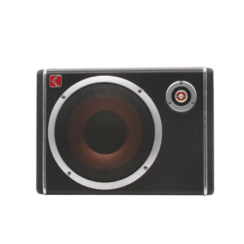 10 Inch Trapezoidal Ultra‑Thin Active Car Subwoofer 12V Car Audio Modified Speaker With Built‑in Tweeter