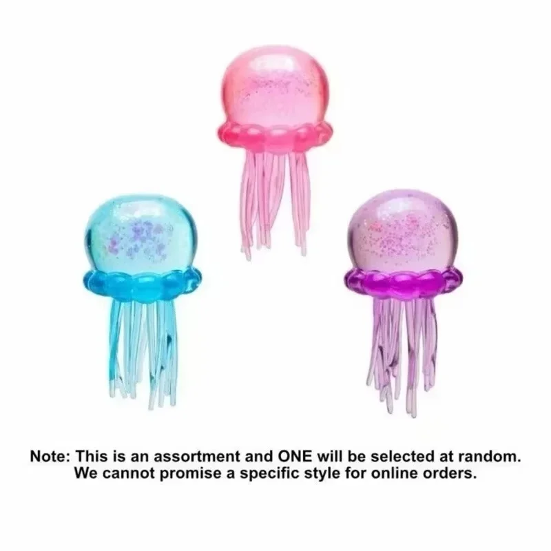 

1PCS Needoh Fuzz Ball Jellyfish Squishy Blind Box Series Various Colors Cute Jellyfish Modeling Stress Relief Relax Fun Toy