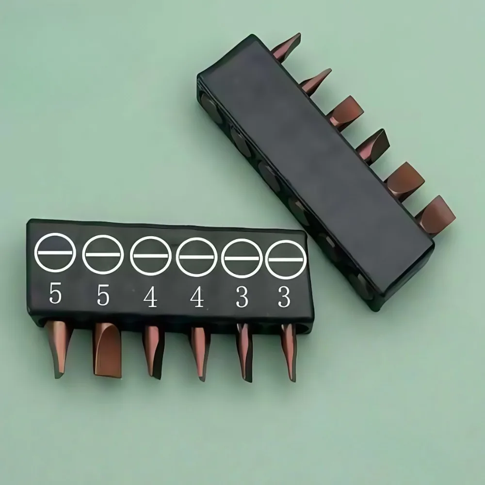 S2 Sicherheits-Schraubendreher-Bohrer-Set 1/4 Zoll S2 Stahl Schraubendreher-Bit-Set 6/8/10/12 Stück Torx HEX Quadrat Pozidriv H-Typ Kopf usw. – Detail 16