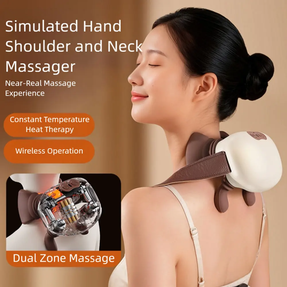 Muscle Pain Relief Massager Ergonomic Design Home Sofa Comfort