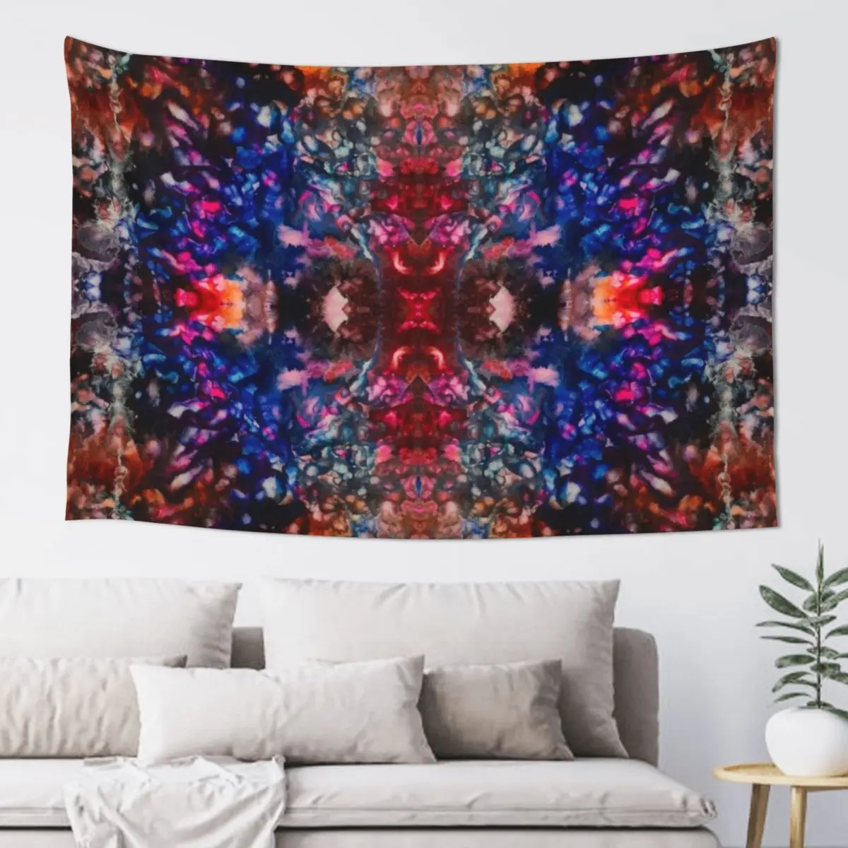 Dreamwork Mandala Tapestry Decoration Bedroom Cute Room Decor Wall Carpet Mushroom Tapestry