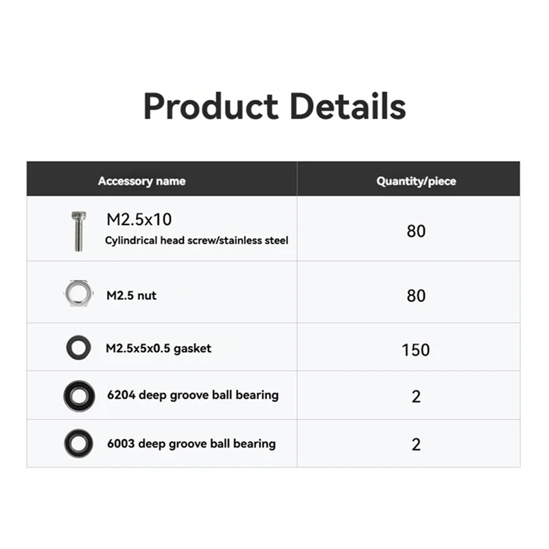 

For Bambu Lab 3D Printer Creative Model Components Aviation Engine Accessories 3D Printer Parts