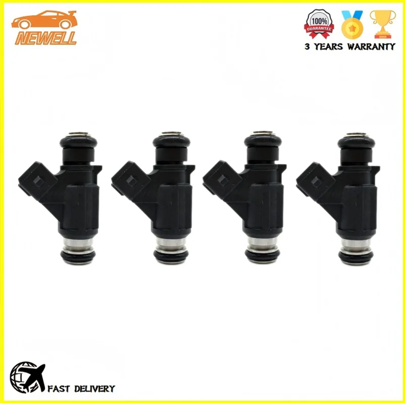 4pcs 25335288 877826 892123002 Fuel Injector For Mercury Mariner Outboard 60HP 2002-2006 25344543 For Chery Tiggo 2.0L 4G63