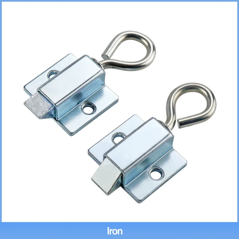 New Pull Ring Automatic Spring-loaded Door Bolt Lock for Industrial Equipment Cabinet Door Latch Lock Retractable Spring Pin