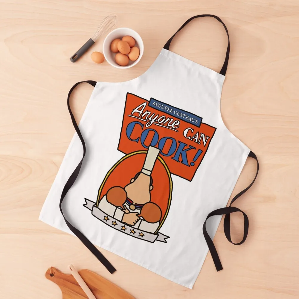 

Anyone can cook! - Ratatouille Apron Kitchen For Man work gowns for women cleaning chef costume Apron