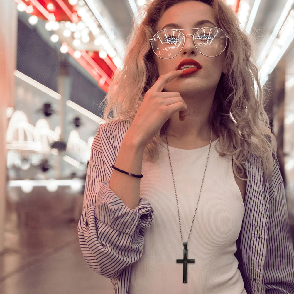 

3pcs Stainless Steel Cross Charms Necklace Pendants Diy Jewelry Making Pendant For Handmade Bracelets Earrings Keychains
