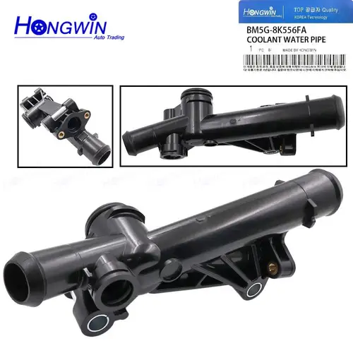 BM5G8K556FA BM5G8K556EA carcasa de manguera de tubo de agua de salida de radiador para Ford Focus MK3 1,6 2011-2015 Mondeo 1,6 2011-2015