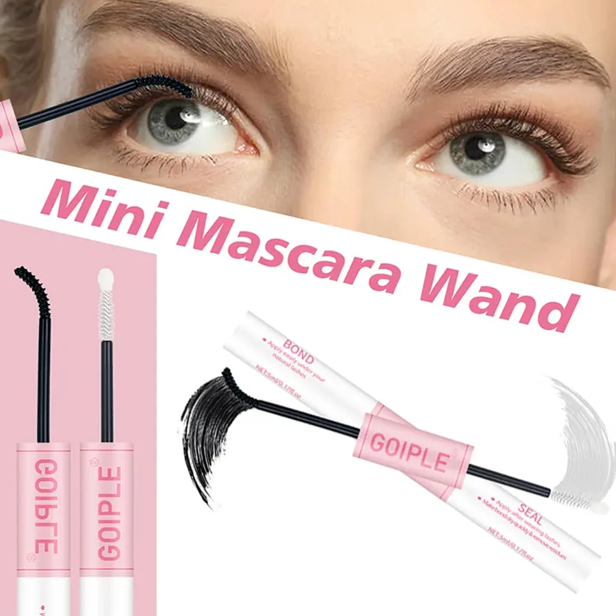 Wasserfester Bindung und Dichtungskleber für Wimpernkleber-Cluster. Starkes, festes, dauerhaftes Kleben und Versiegeln der Wimpernverlängerung