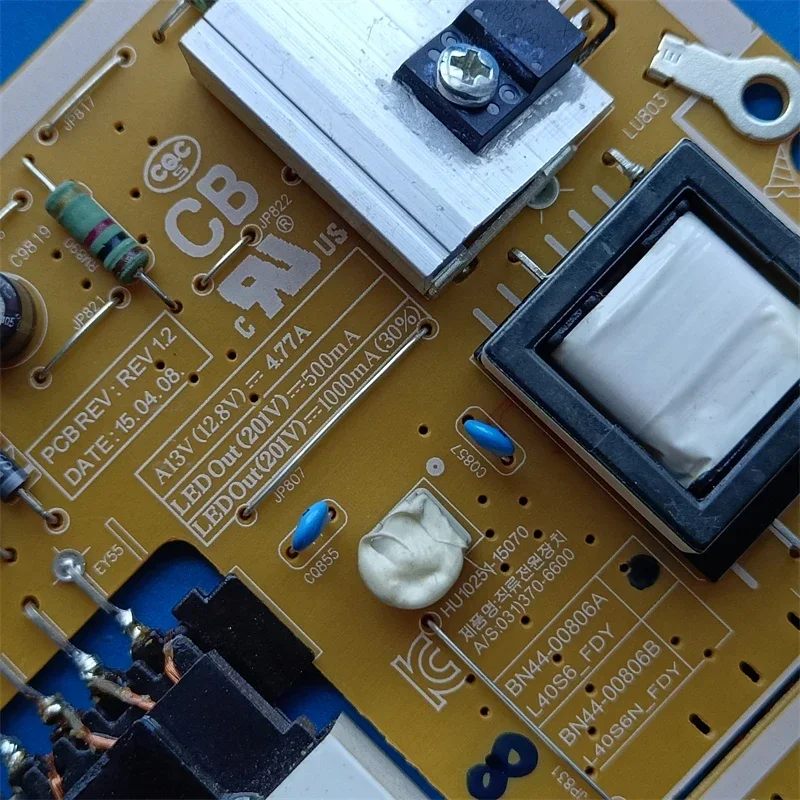 New BN44-00806A Power Supply Board For  Smart TV UN40JU6500G UN40JU6700F UN40KU6300F UN40KU6300F UE40JU6500K UE40KU6000K