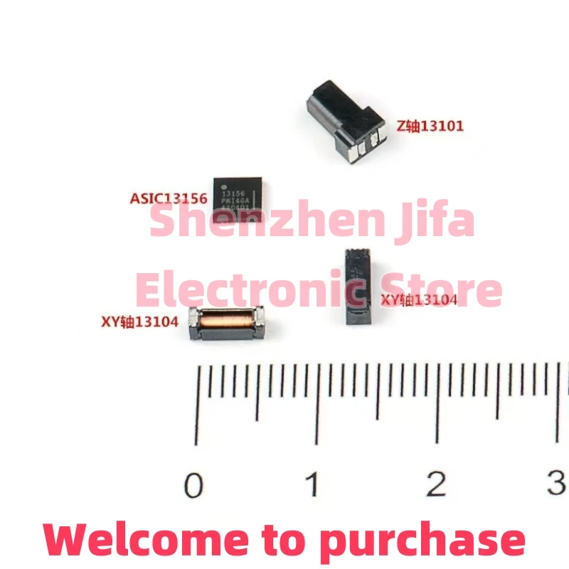 

PNI 13156 13101 13104 RM3100 Triaxial Magnetic Field Sensor Geomagnetism Sensor Module High Accuracy SPI Interface