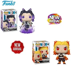 Funko Pop Animation Demon Slayer Shinobu Kocho 1314# Kyojuro Rengoku 1308# Vinyl Figure Model Toys for Children Birthday Gift
