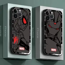 Spider Iron Man Venom Deadpool Phone Case for Samsung Galaxy S10 S9 Note 9 8 S8 Plus S10e Note 20 Ultra Note 10 Plus Cover