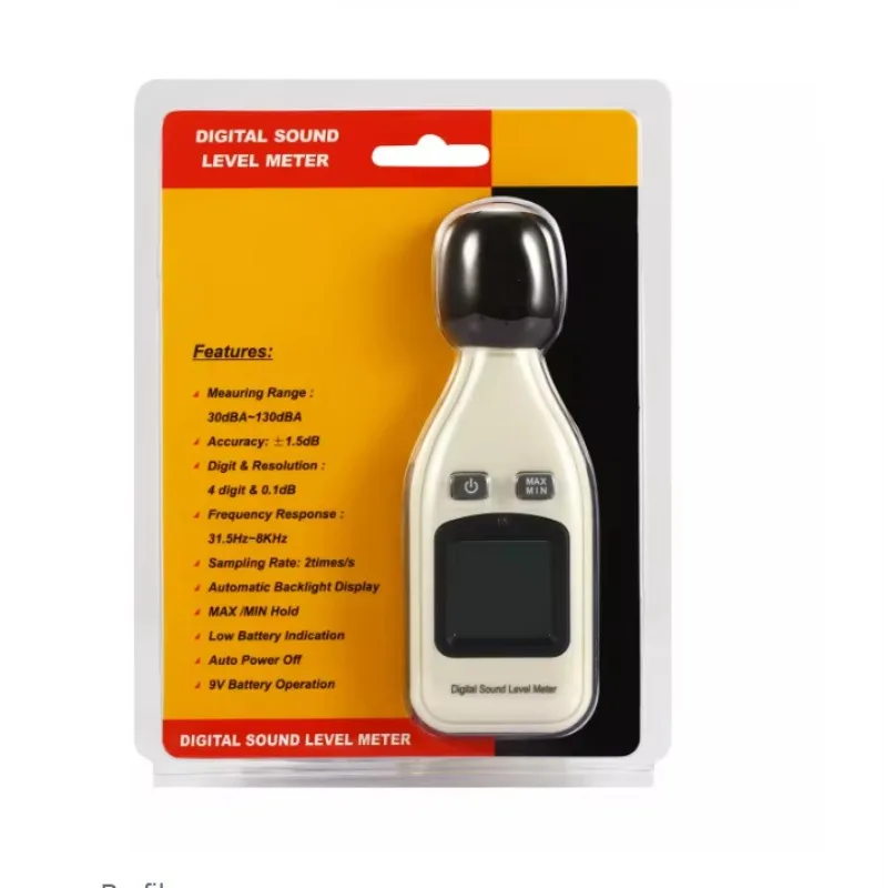30~ 130dBA GM1351 Digital Sound Level Meter Noise Meter