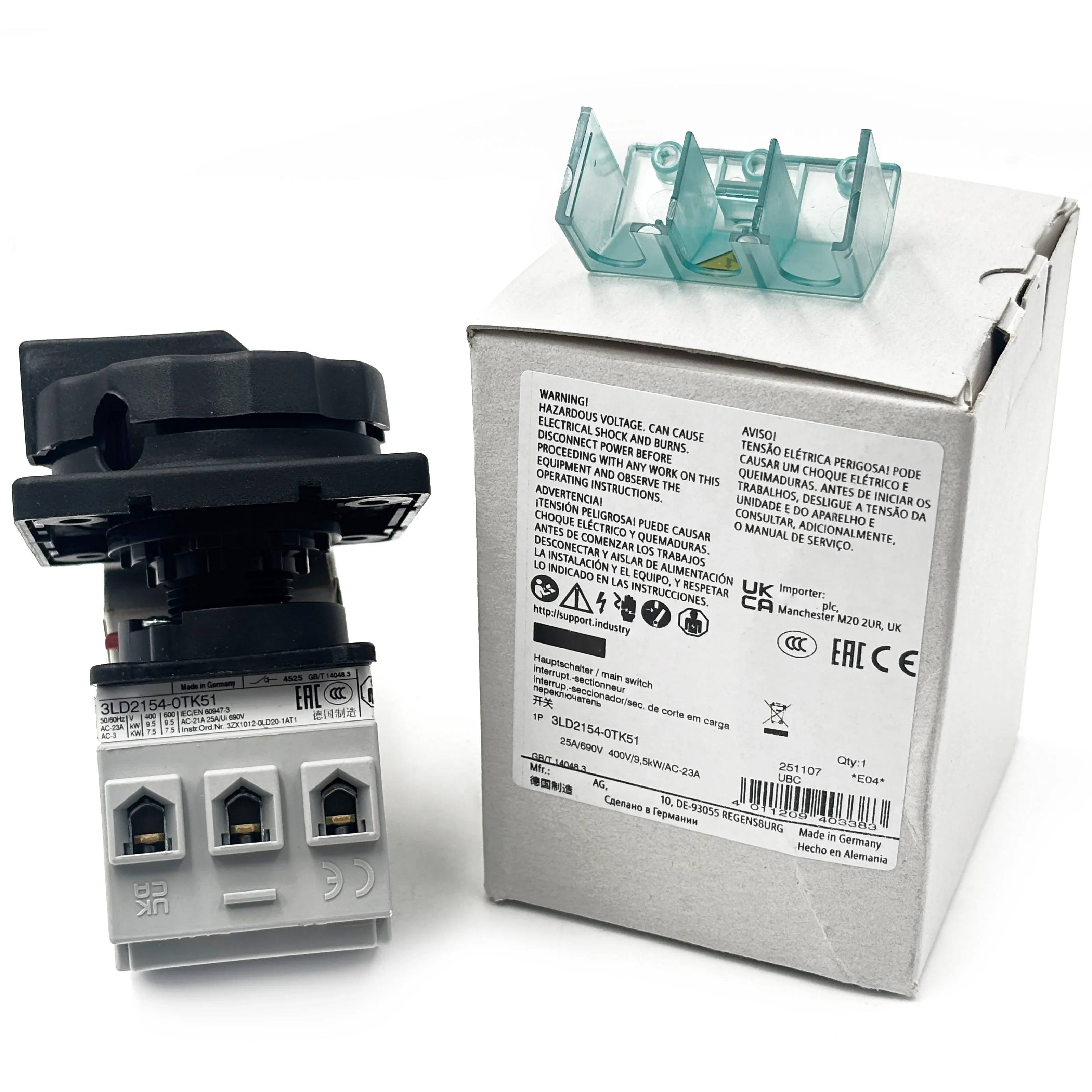Brand-new Genuine and In-stock PLC Controller Is Suitable for 3LD2154-0TK51 Conversion Switch Protection Application