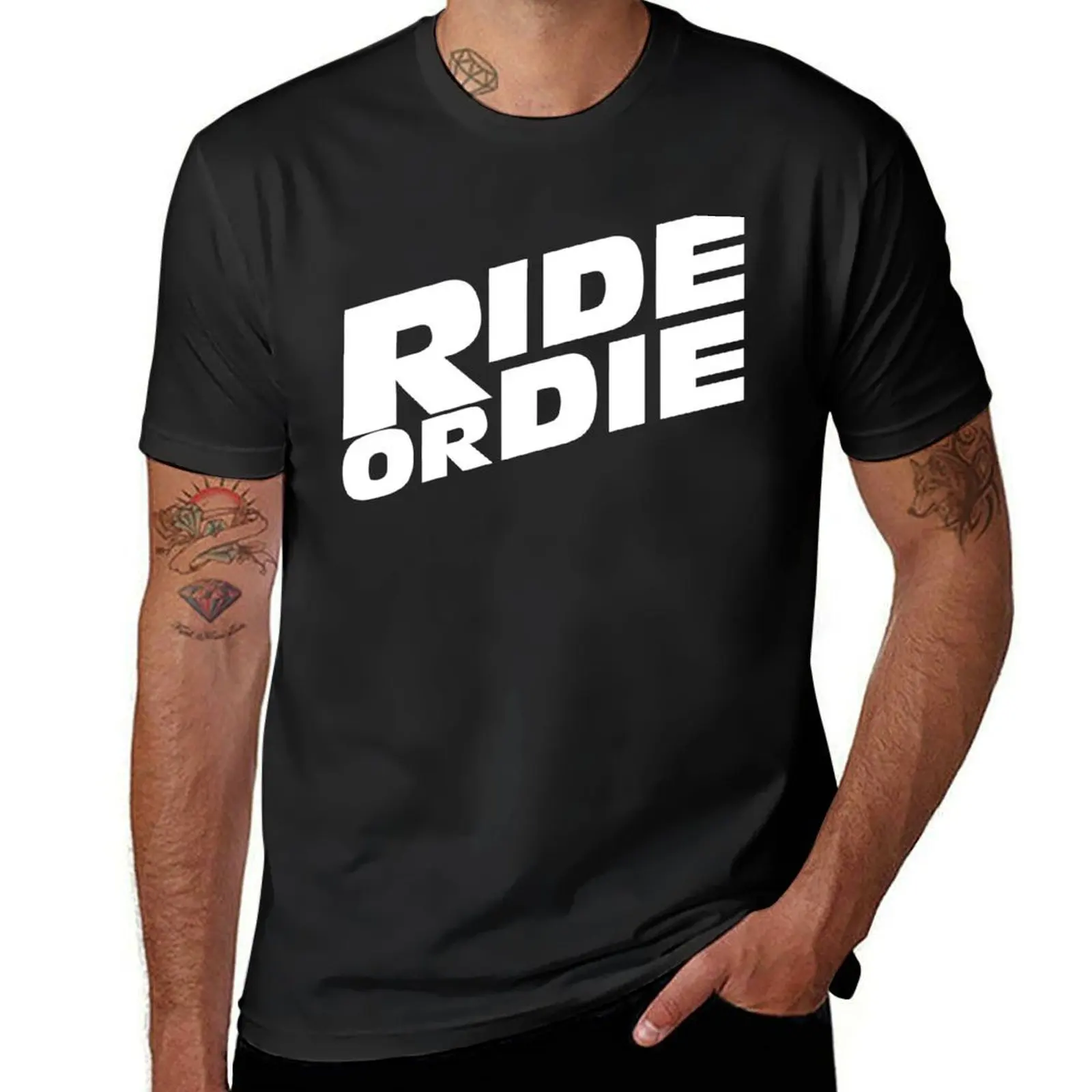 Ride or Die - Fast and Furious T-Shirt animal prinfor boys aesthetic clothes heavyweight t shirts for men