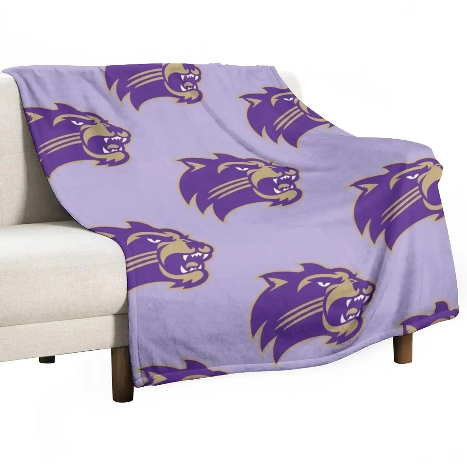 Western Carolina Catamounts Throw Blanket Warm Blankets For Bed Cute Luxury Throw Blankets