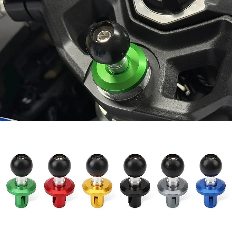 

Motorcycle GPS Navigation Mobile Phone Bracket Front Fork Decorative Cover For NINJA500 Ninja 500 EX500 For Z500