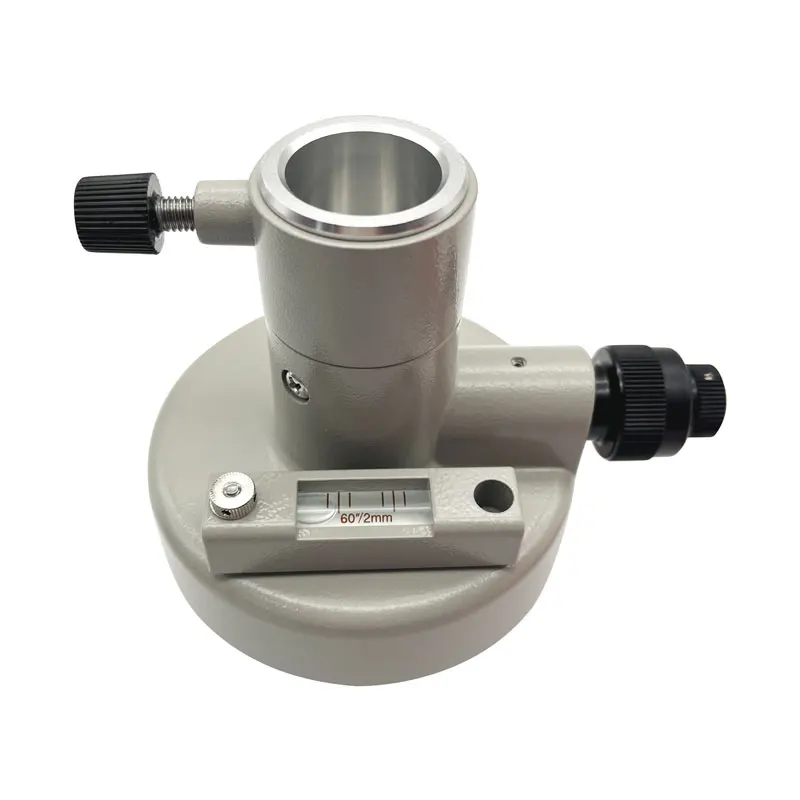 Três Mandíbula Tribrach Adaptador com Plummer Mecânica Opcional Regulares Longas Alavancas para Promotes Preto Amarelo Cinza