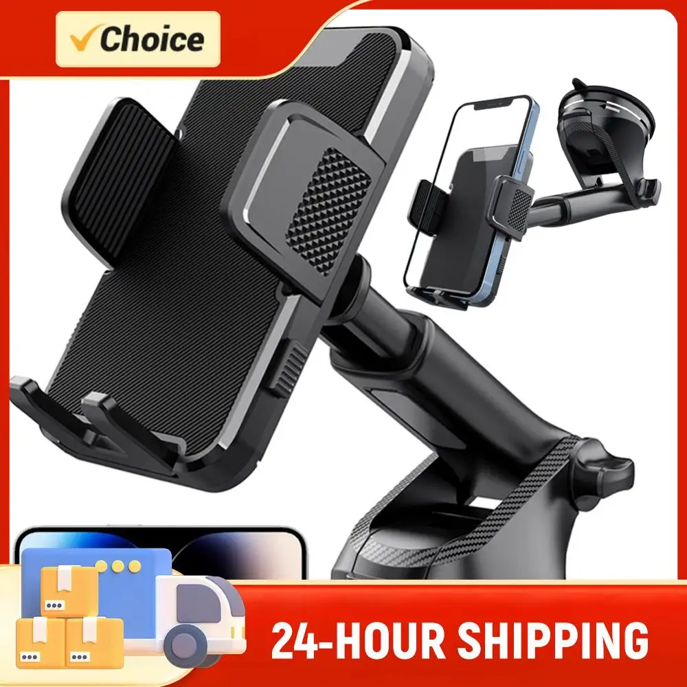 

Gravity Sucker Car Phone Holder 360° Rotation Dashboard Mobile Phone Stand Universal Cell Phone Support for Trucks RVs Vehicles